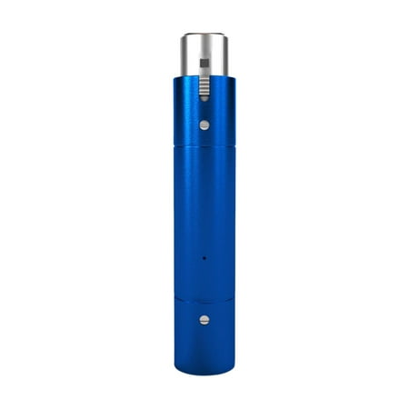 Dynamic Microphone Amplifier Microphone Amplifier Durable Accessories Professional Microphone Preamp for Singing , blue