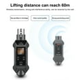 thumbnail image 1 of Dynamic Microphone Converter Wireless System Xlr Transmitter Receiver 6.5 Adapter for Dynamic Mic, 1 of 8