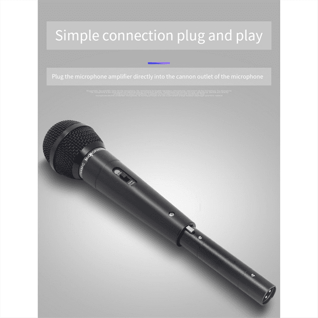 Dynamic Microphone Preamp Portable Microphone Preamp Noise Reduction