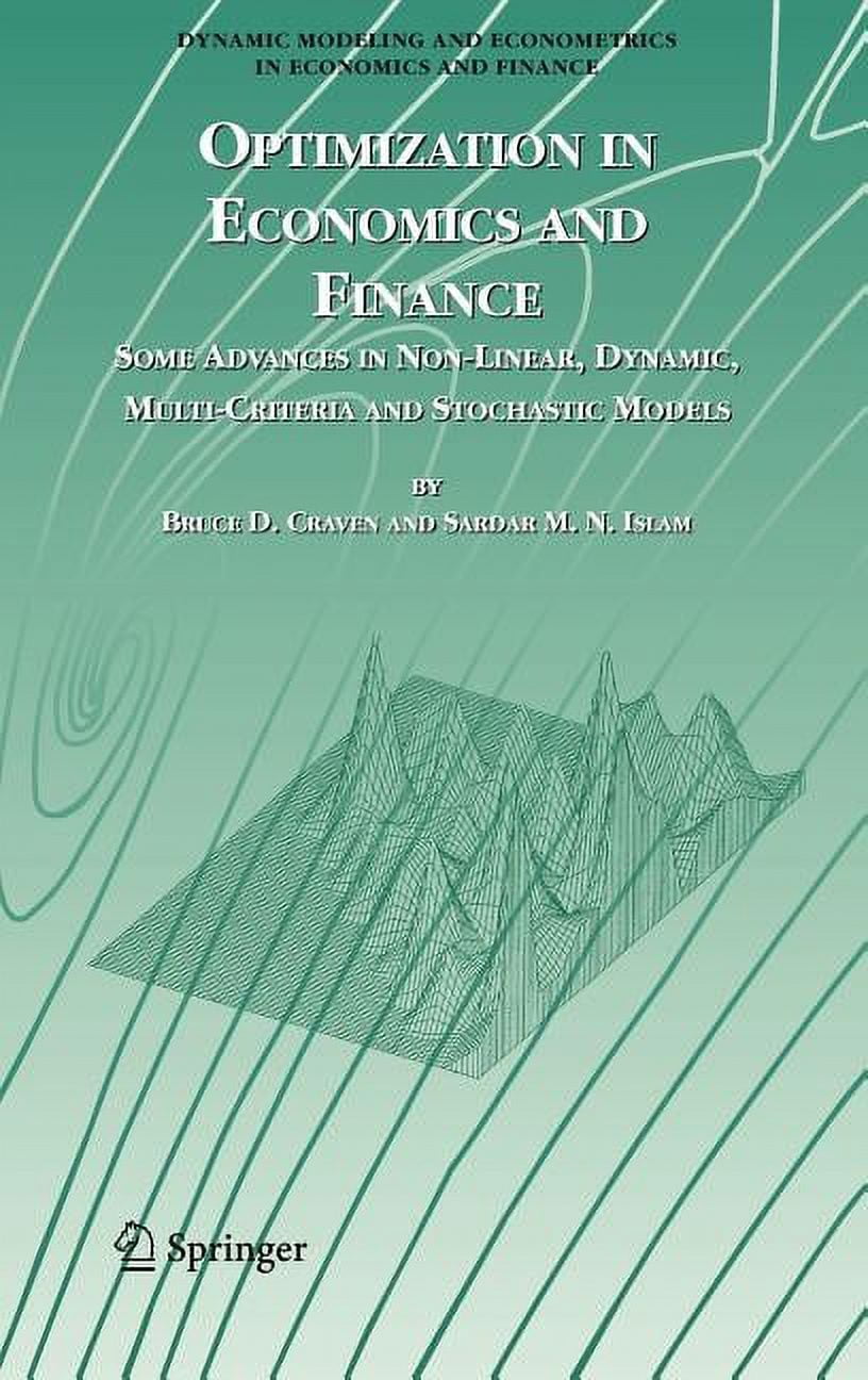 Dynamic Modeling and Econometrics in Eco Optimization in Economics and ...