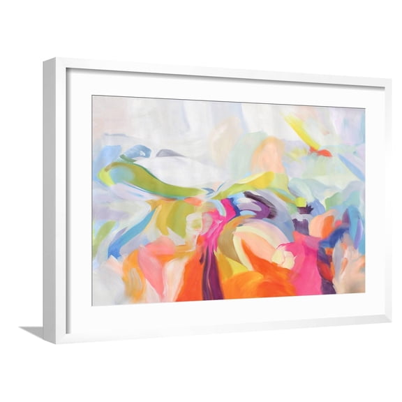 Art.com Dynamic Perseverance Art Print by Irena Orlov, White Frame Wall Art, 29" x 21"