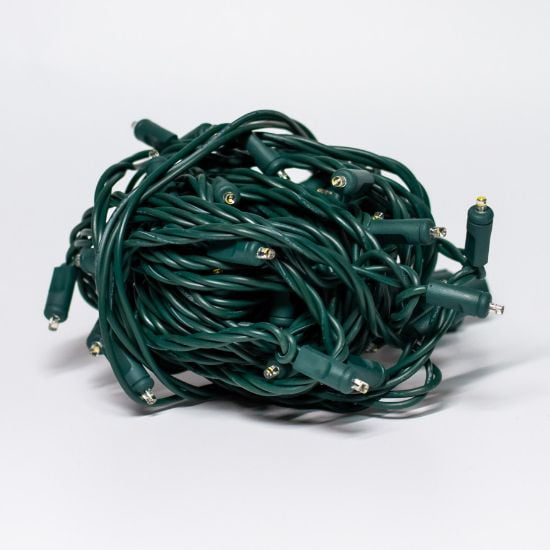 Dynamic RGBWW 3MM 50 Count 6" Spacing w/Green Cord