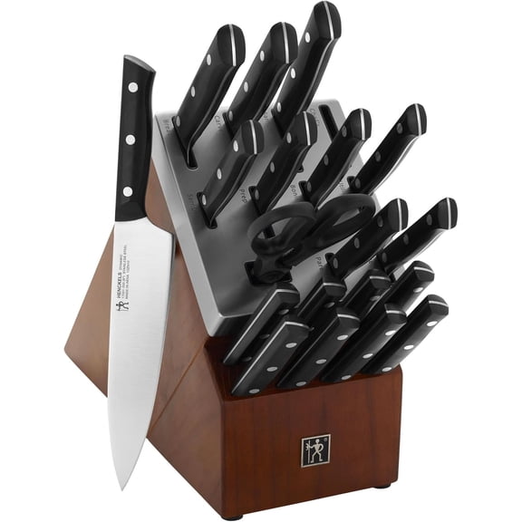 Dynamic Razor-Sharp 20-Piece Knife Set, Chef Knife, Bread Knife, Steak Knife, German Engineered Informed by 100+ Years of Mastery