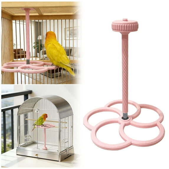 Dynamic Rotating Bird Perch - Multi-Color Spinning Activity Station for ...