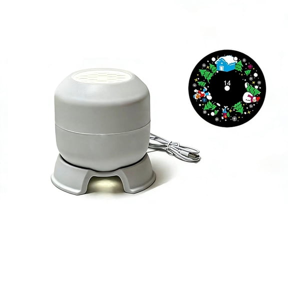 Dynamic Rotating LED Projector Light, 360° Rotating Ocean Night Light Projector, Projector for Bedroom Meditation, Relaxation, Bathroom, Gifts for Adults (Christmas, Plug-in Usage)