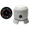 thumbnail image 1 of Dynamic Rotating LED Projector Light, 360° Rotating Ocean Wave Night Projection Night Light, USB Dimmable Galaxy Projector for Bedroom Ceiling, Mood Lamp for Meditation, Home Theater(Ocean), 1 of 10