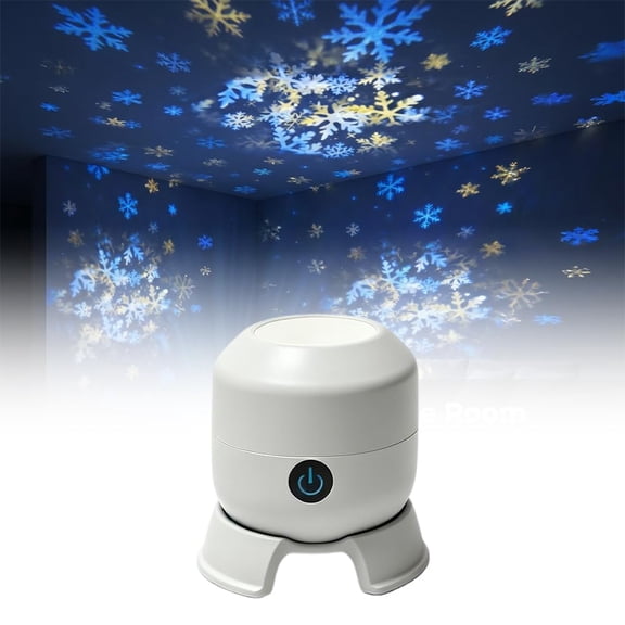 Dynamic Rotating Led Projector Light, Galaxy 360° Rotating Ocean Wave Night Projection,Hd Smart 5d Holographic Night for Adults,Mini Multi-Angle Base, for Meditation, Bedroom, Home Theater