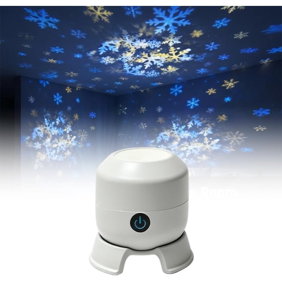 Dynamic Rotating Led Projector Light, Hd Smart Dynamic 5D Holographic Night Light Projector, 360° Rotating USB Galaxy Projector Night Light for Bedroom, Meditation, Home Theater.