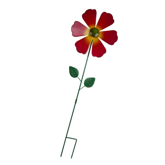 Dynamic Rotating Windmill Spinner For Lawns Landscape Outdoor Decoration Rust Resistant Metal Garden Art Spinner