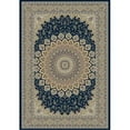thumbnail image 1 of Dynamic Rugs AN46570903484 Ancient Garden Rectangular Rug, Navy - 3 ft. 11 in. x 5 ft. 7 in., 1 of 6