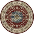 thumbnail image 1 of Dynamic Rugs ANR5575591464 5 x 3 ft. Ancient garden 57559 Round Traditional Area Rug - 1464 Red & Ivory, 1 of 7