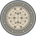 thumbnail image 1 of Dynamic Rugs ANR8571206454 7 x 1 ft. Ancient Garden 57120 Round Traditional Rug - 6454 Beige & Light Blue, 1 of 7