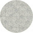 thumbnail image 1 of Dynamic Rugs ANR8571629646 Ancient Garden Round Rugs, Silver & Grey - 7.10 in., 1 of 7