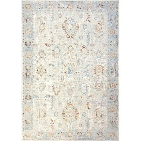 Dynamic Rugs AQ247466190 Amara 2 ft. x 3 ft. 11 in. Indoor Area Rug - Ivory & Grey