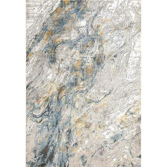 Dynamic Rugs AQ9127467950 Amara 7 ft. 10 in. x 10 ft. 10 in. Indoor Area Rug - Grey