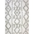thumbnail image 1 of Dynamic Rugs Aztec Contemporary Area Rug White/Silver 2.7X5, 1 of 1