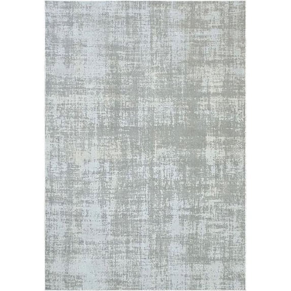 Dynamic Rugs BT695120905 5 ft. 3 in. x 7 ft. 7 in. Bristol 5120 Rectangle Contemporary Area Rug - 905 Grey & Light Blue