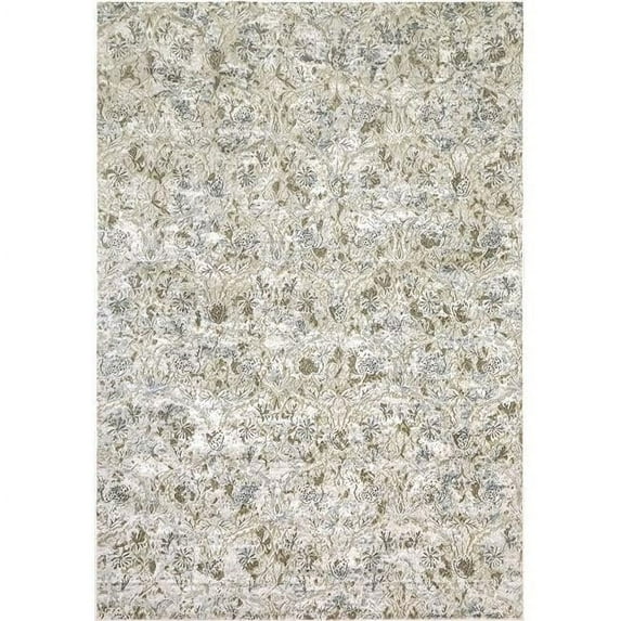 Dynamic Rugs CU24982036242 2 ft. x 3 ft. 5 in. Chateau 98203 Rectangle Modern Area Rug - 6242 Beige & Blue