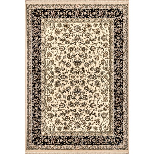 Dynamic Rugs Classic Traditional Area Rug Ivory 5.3X7.7