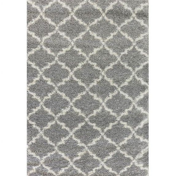 Dynamic Rugs Crystal Machine-made 8520 Grey/cream 6.7x9.6 Rectangle