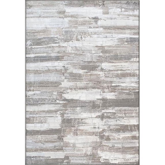 Dynamic Rugs EC912634237555 7 ft. 10 in. x 10 ft. 10 in. Eclipse 63423 Rectangle Contemporary Area Rug - 7555 Beige