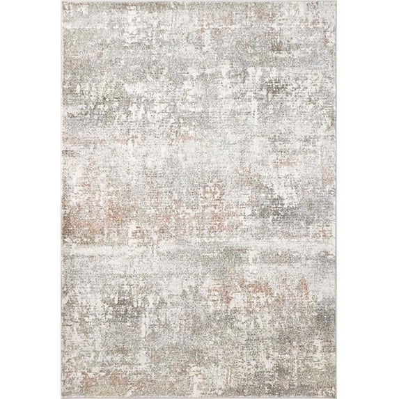 Dynamic Rugs EC912635663747 7 ft. 10 in. x 10 ft. 10 in. Eclipse 63566 Rectangle Contemporary Area Rug - 3747 Beige & Grey