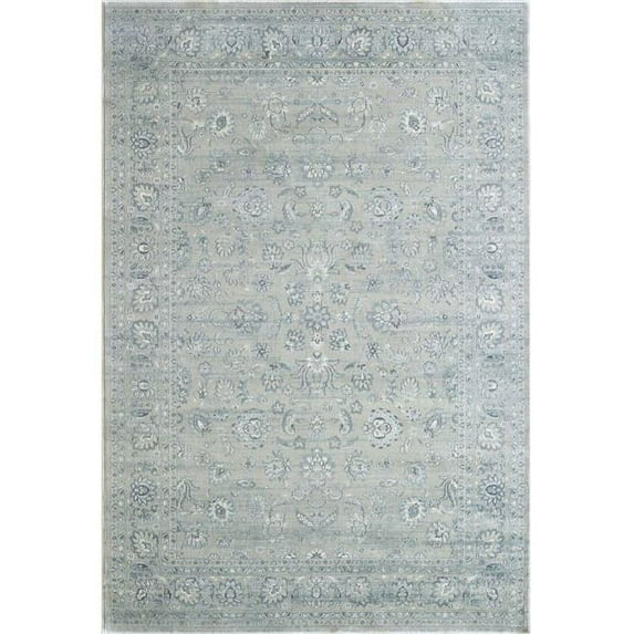 Dynamic Rugs IS7107254919 6 ft. 7 in. x 9 ft. 6 in. Isfahan 7254 Rectangle Traditional Area Rug - 919 Grey