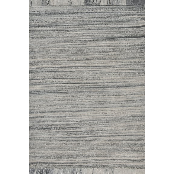 Dynamic Rugs Izzy Charcoal 5X8 Solid Handmade Area Rug