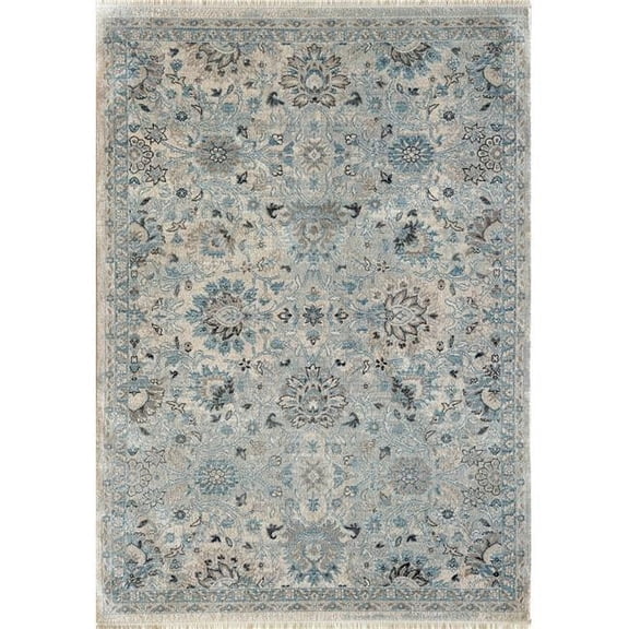 Dynamic Rugs JN7106883100 6 ft. 7 in. x 9 ft. 2 in. Juno 6883 Rectangle Transitional Area Rug - 100 Cream