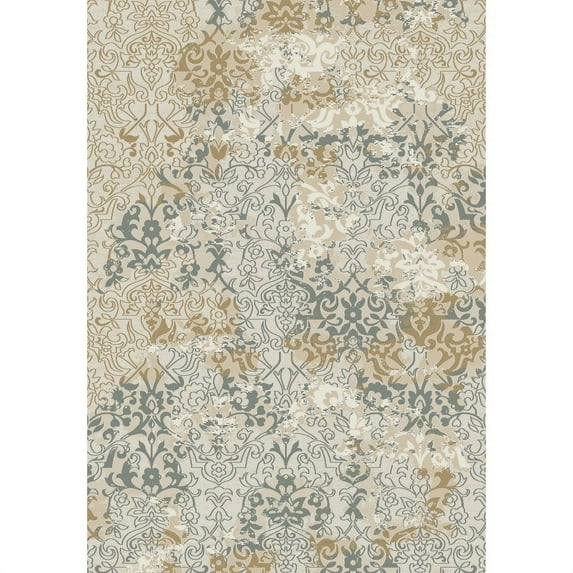 Dynamic Rugs Kingston 76112-108 Cream 3'6" x 5'6" Rug