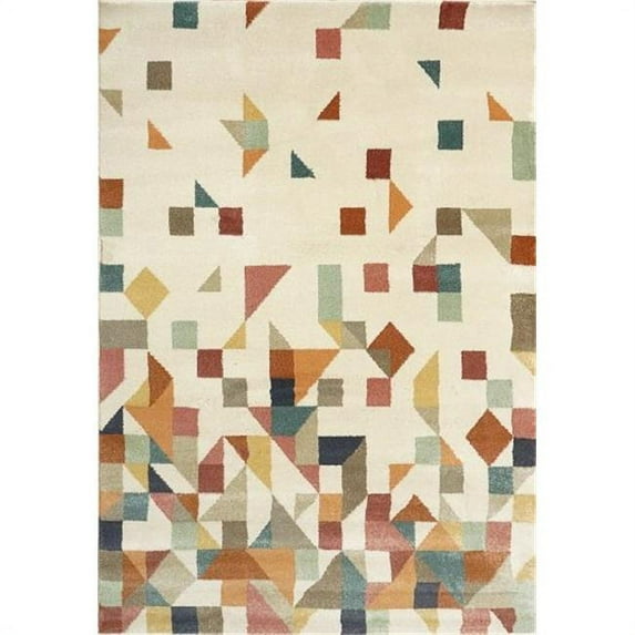 Dynamic Rugs LA9127891199 7 ft. 10 in. x 10 ft. 10 in. Lydia 7891 Rug, 199 Beige & Multi Color