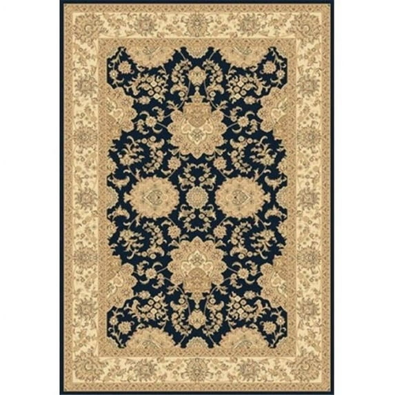 Dynamic Rugs LE101458019530 Legacy 9.2 x 12.10 58019-530 Rug - Navy