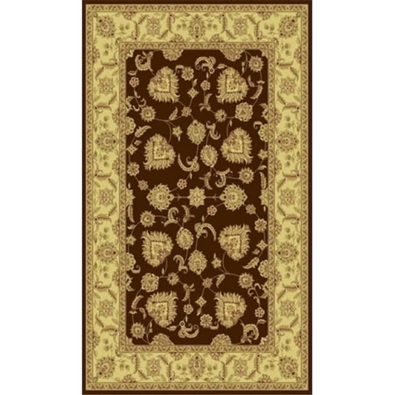 Dynamic Rugs LE2458020600 Legacy 2 x 3.6 58020-600 Rug - Brown