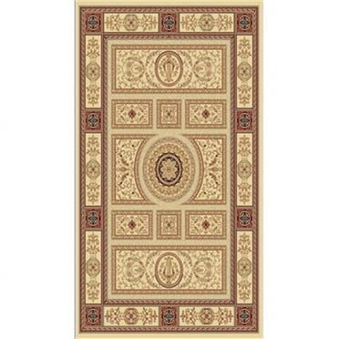 Dynamic Rugs LE2458021102 Legacy Rectangular Rug&#44; Ivory - 2 ft. x 3 ft. 6 in.