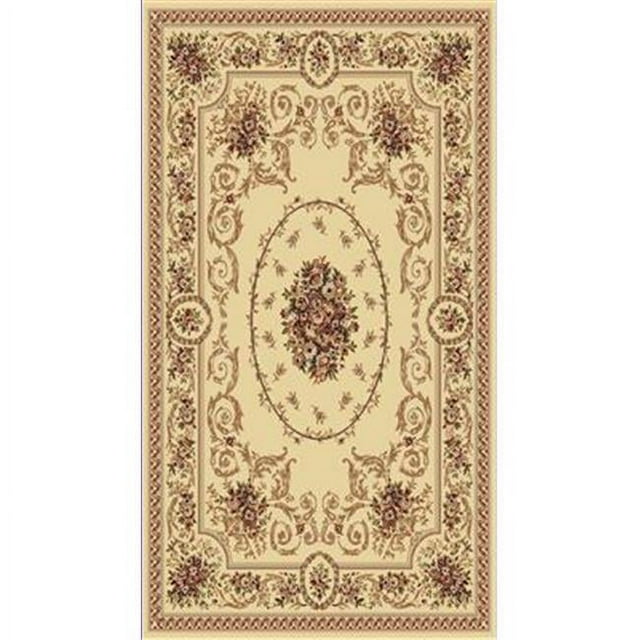 Dynamic Rugs LE2458022100 Legacy Rectangular Rug&#44; Ivory - 2 ft. x 3 ft. 6 in.