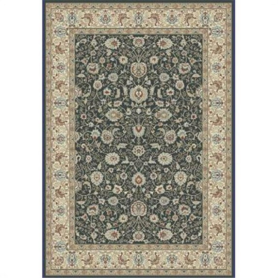Dynamic Rugs ME1014985022558 Melody Rectangular Rug, Anthracite - 9 ft. 2 in. x 12 ft. 10 in.