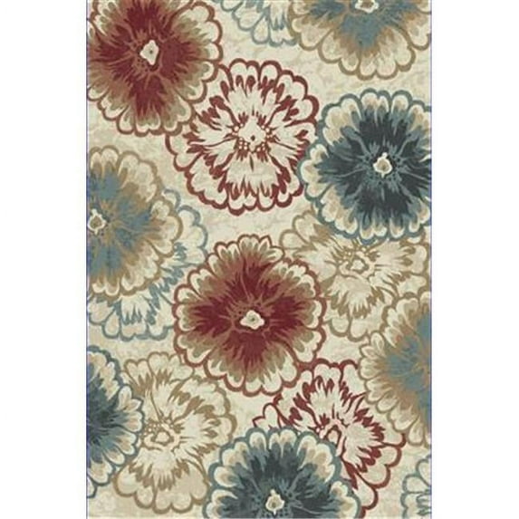 Dynamic Rugs ME28985013996 Melody Rectangular Rug, Multi - 2 ft. 2 in. x 7 ft. 10 in.