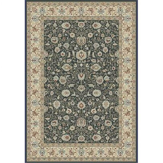 Dynamic Rugs ME28985022558 Melody Rectangular Rug, Anthracite - 2 ft. 2 in. x 7 ft. 10 in.