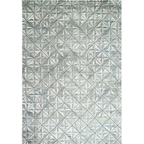 Dynamic Rugs MG462515950 3 ft. 11 in. x 5 ft. 7 in. Magnus 2515 Rectangle Modern Area Rug - 950 Grey & Blue