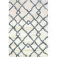 thumbnail image 1 of Dynamic Rugs NT7106361159 6 ft. 7 in. x 9 ft. 6 in. Nitro 6361 Rectangle Contemporary Area Rug - 159 Ivory & Blue, 1 of 4