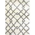 thumbnail image 1 of Dynamic Rugs NT7106361190 6 ft. 7 in. x 9 ft. 6 in. Nitro 6361 Rectangle Contemporary Area Rug - 190 Ivory & Grey, 1 of 4