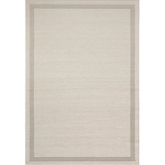 Dynamic Rugs NW710960072001 6 ft. 7 in. x 9 ft. 6 in. Newport 96007 Rectangle Contemporary Area Rug - 2001 Beige