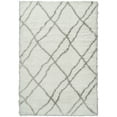 thumbnail image 1 of Dynamic Rugs NR697431100 5 ft. 1 in. x 7 ft. 2 in. Nordic 7431 Rectangle Contemporary Area Rug - 100 White & Silver, 1 of 9