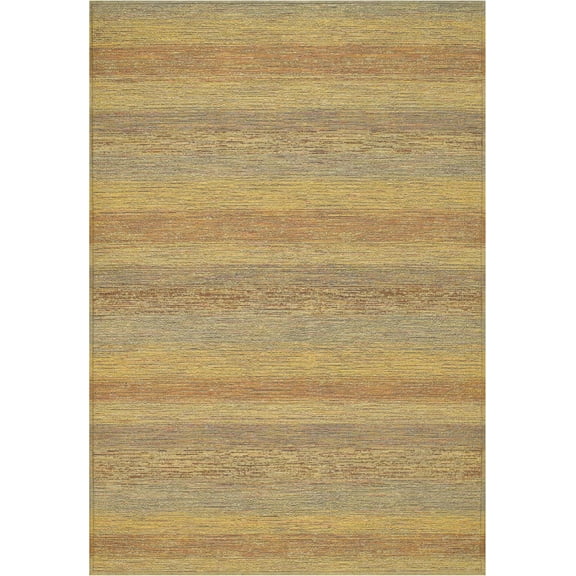 Dynamic Rugs Portofino Natural/Multi 4.7X6.7 Striped Indoor/Outdoor Area Rug