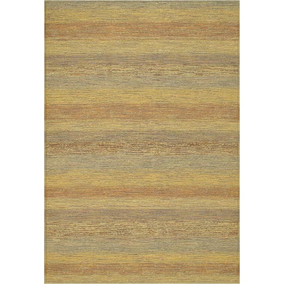 Dynamic Rugs Portofino Natural/Multi 4.7X6.7 Striped Indoor/Outdoor Area Rug