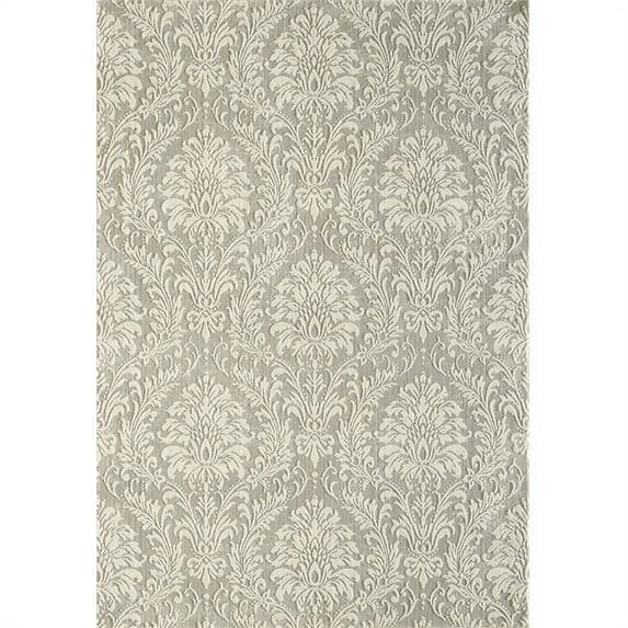 Dynamic Rugs QU2827020190 2 ft. 2 in. x 7 ft.7 in. Quartz 27020 Rectangle Traditional Rug - 190 Light Grey