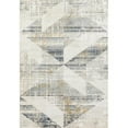 thumbnail image 1 of Dynamic Rugs QU6927072155 5 ft. 3 in. x 7 ft. 7 in. Quartz 27072 Area Rug, 155 Ivory & Slate, 1 of 5