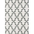 thumbnail image 1 of Dynamic Rugs SI245906110 2 ft. x 3 ft. 3 in. Silky Shag 5906 Rectangle Contemporary Rug - 110 White & Silver, 1 of 2
