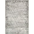 thumbnail image 1 of Dynamic Rugs SV9121689190 7 ft. 10 in. x 10 ft. 10 in. Scout 1689 Rectangle Contemporary Area Rug - 190 Ivory & Grey, 1 of 1