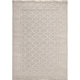 thumbnail image 1 of Dynamic Rugs Seville Ivory/Soft Grey 5X7 Trellis Area Rug, 1 of 4